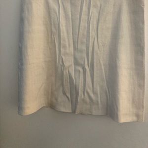 Ann Taylor white skirt.